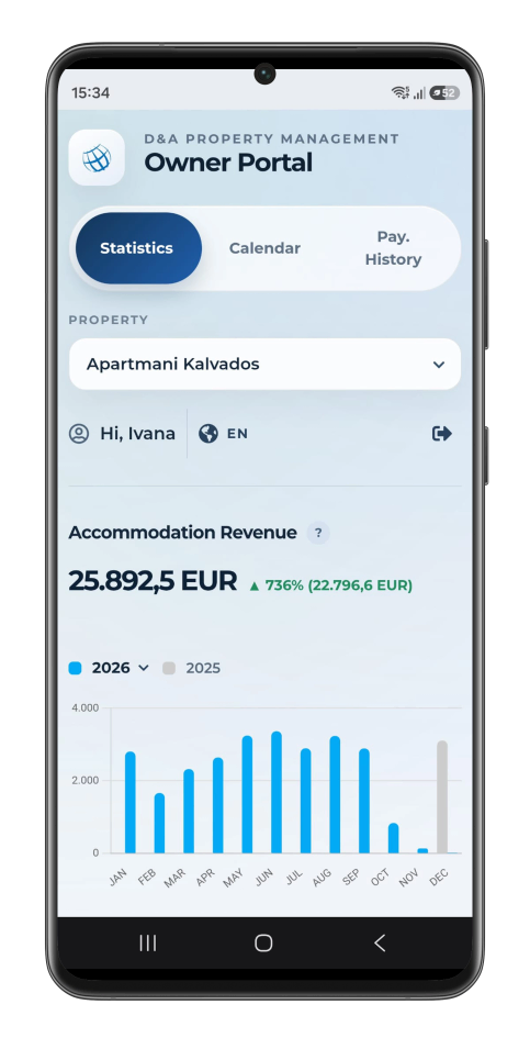 D&A mobile booking experience placeholder